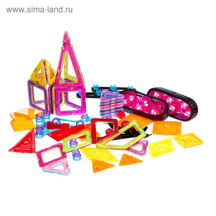 Конструктор магнитный &laquo;Магический магнит&raquo;, 56 деталей
