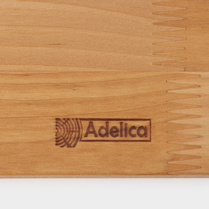 Блюдо для подачи на ножках Adelica &laquo;Евразия&raquo;, для суши и роллов, 35&times;15&times;5,5 см, массив берёзы