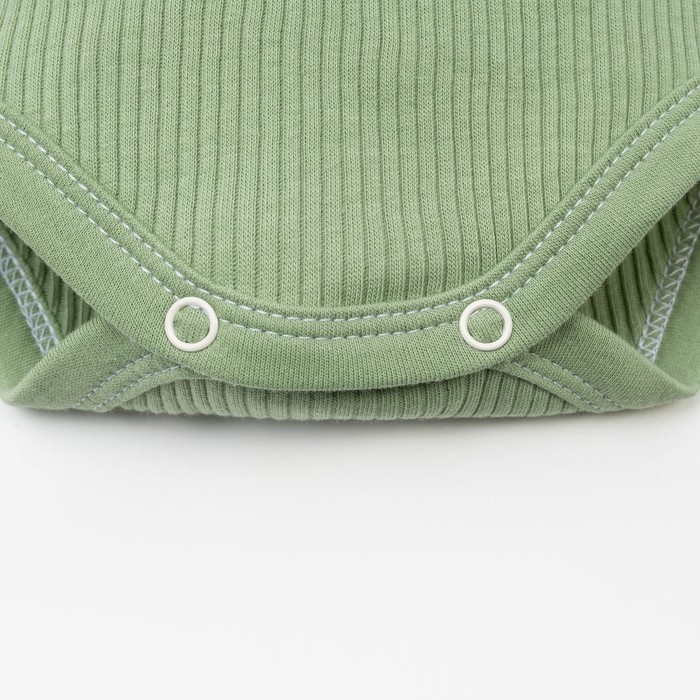 Боди Крошка Я, BASIC LINE, рост 62-68 см, цвет зелёный