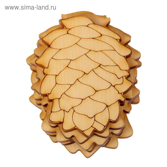 Шкатулка Шкатулка "Кедровая шишка" кедр