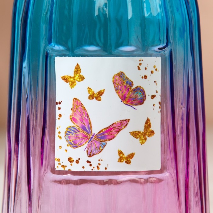 Ваза для цветов &laquo;Бабочки&raquo;, 15 см.