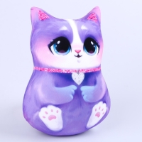 Антистресс игрушка &laquo;Котик&raquo;, сиреневый
