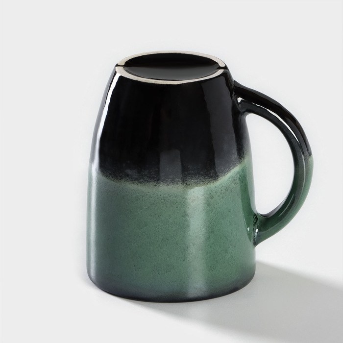 Кружка фарфоровая Verde notte, 300 мл, фарфор