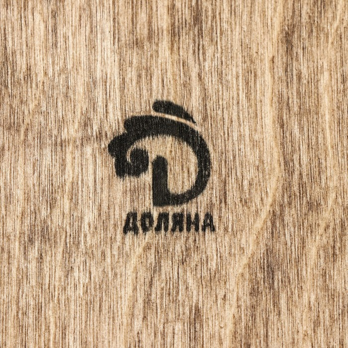 Лоток для подачи столовых приборов Доляна, 25×8×4 см, цвет коричневый Лоток для подачи столовых приборов Доляна, 25×8×4 см, цвет коричневый