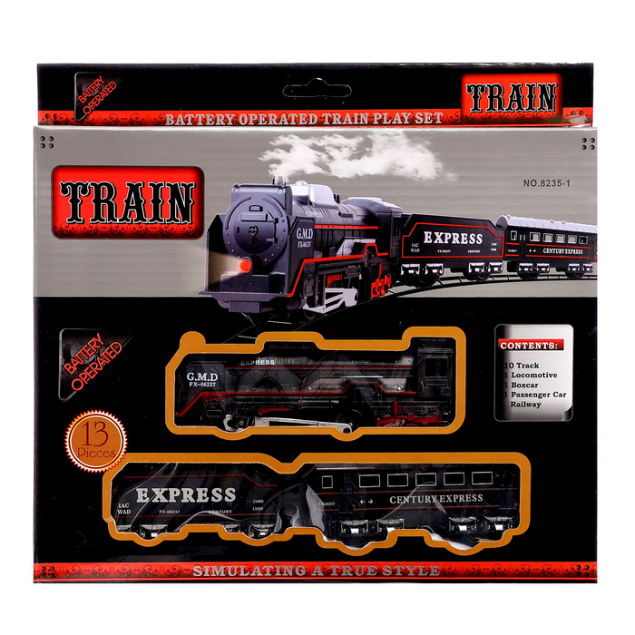 Железная дорога «Экспресс рейс», работает от батареек Железная дорога «Экспресс рейс», работает от батареек