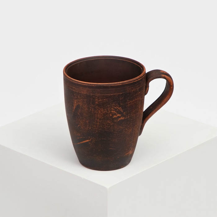 Кружка «Столовая», гладкая, красная глина, 300 мл Кружка «Столовая», гладкая, красная глина, 300 мл