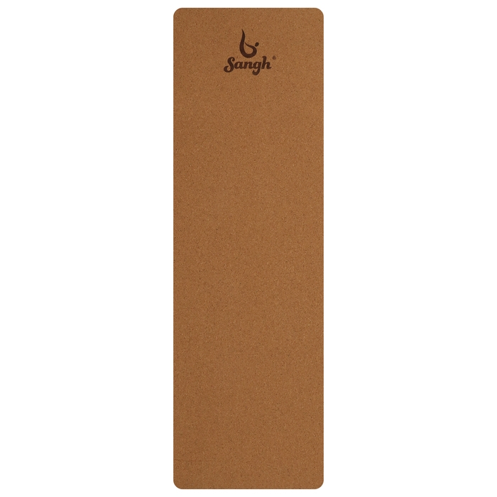 Коврик для йоги Sangh, 183х61х0,6 см, цвет серый