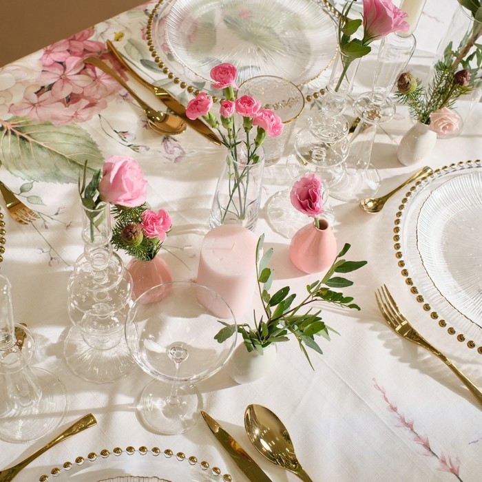 Скатерть Этель Tenderness 149х110 см, 100% хл, репс 210 г/м2 Скатерть Этель Tenderness 149х110 см, 100% хл, репс 210 г/м2