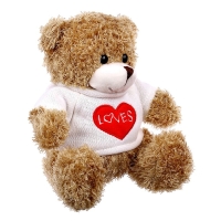 Мягкая игрушка &laquo;Любимый мишка&raquo;, 20 см, цвета МИКС