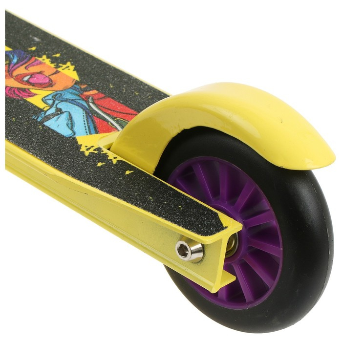 Самокат-снегокат 2 в 1 GRAFFITI, трюковой Самокат-снегокат 2 в 1 GRAFFITI, трюковой