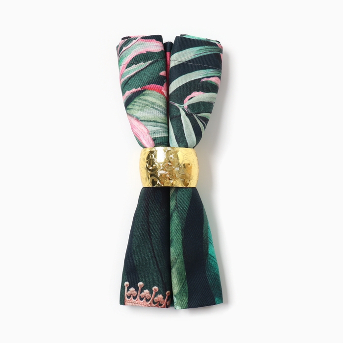 Салфетка Этель Tropical parrots 46х46см, 100% хл, саржа 190 г/м