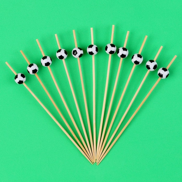 Шпажки «Мячики», в наборе 12 шт. Шпажки «Мячики», в наборе 12 шт.