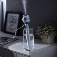 Увлажнитель воздуха "Кот" HM-22, ультразвуковой, погружной, портативный, USB, белый Увлажнитель воздуха "Кот" HM-22, ультразвуковой, погружной, портативный, USB, белый