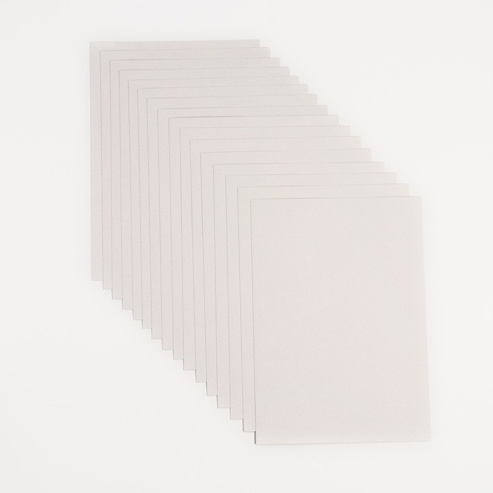 Картон белый, А4, 16 листов, немелованный, односторонний, в папке, 220, г/м&sup2;, Смешарики