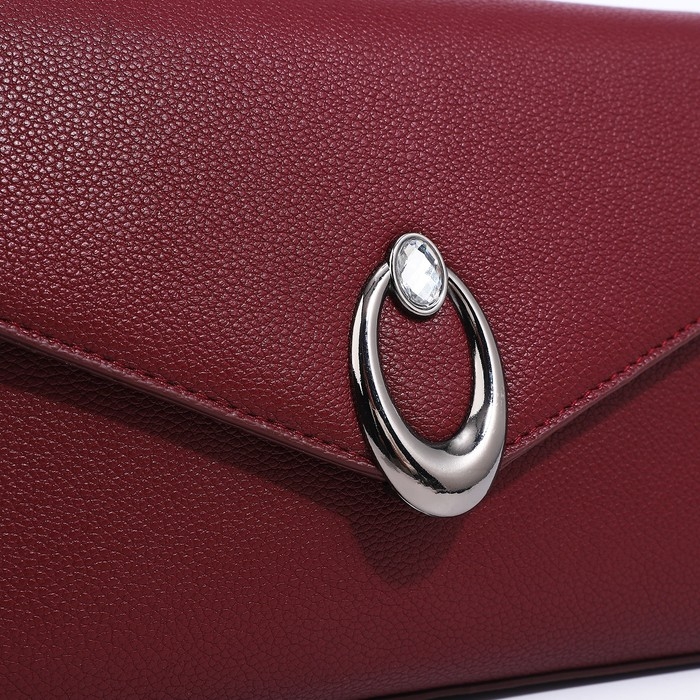 Сумка-мессенджер на молнии, цвет бордовый Сумка-мессенджер на молнии, цвет бордовый