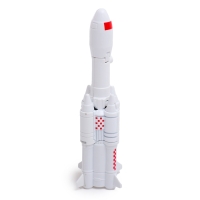 Робот &laquo;Ракета&raquo;, трансформируется, с металлическими элементами