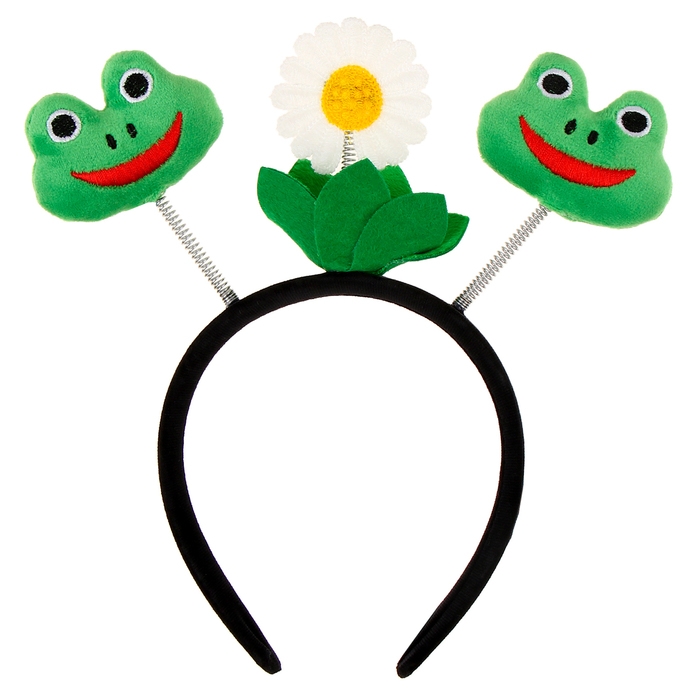 Карнавальный ободок «Лягушки квакушки» Карнавальный ободок «Лягушки квакушки»