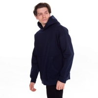 Худи мужское НАЧЁС, цвет тёмно-синий, размер 50