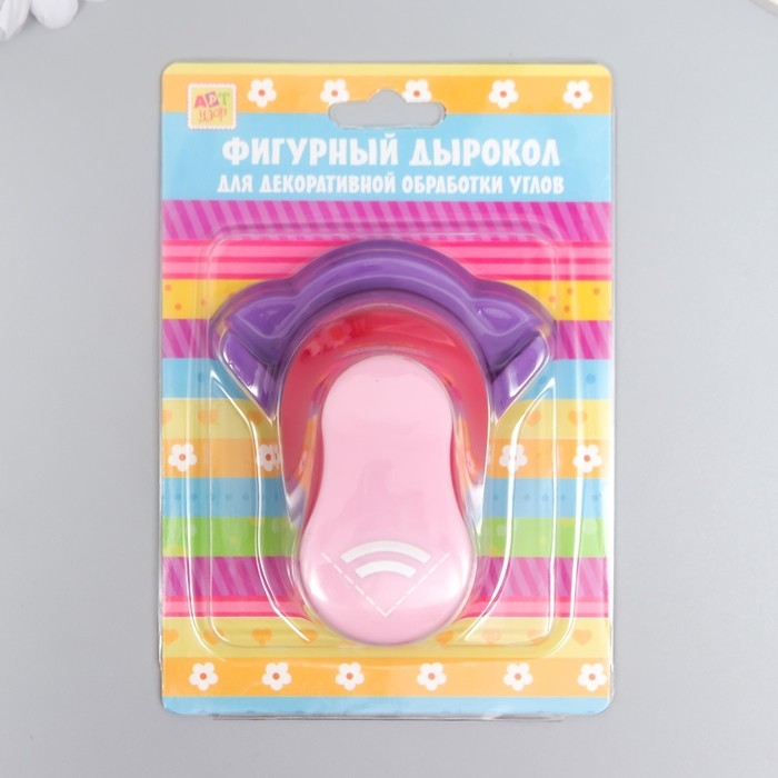 Дырокол для скругления углов размер 2-2,5 см МИКС 5,5х8х8 см Дырокол для скругления углов размер 2-2,5 см МИКС 5,5х8х8 см