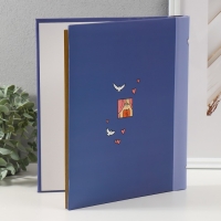 Фотоальбом на 20 магнитных листов 23х28 см, "SPb city art: violet"