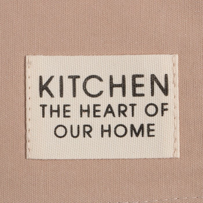 Дорожка на стол Этель Kitchen 40х150 +/-5 см, цв. бежевый, 100% хл, саржа 220 г/м2