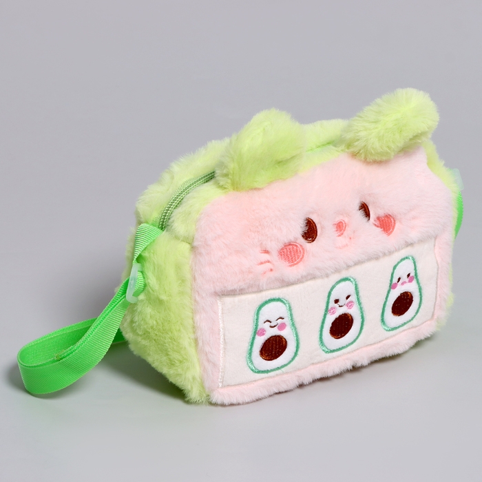 Сумка детская &laquo;Зайка&raquo;, 18 см, цвет зеленый