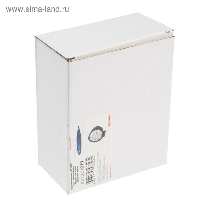 Фара светодиодная Skyway OFF ROAD, 12/24 В, 42 Вт, 6000 K, 14 диодов, 115 мм Фара светодиодная Skyway OFF ROAD, 12/24 В, 42 Вт, 6000 K, 14 диодов, 115 мм