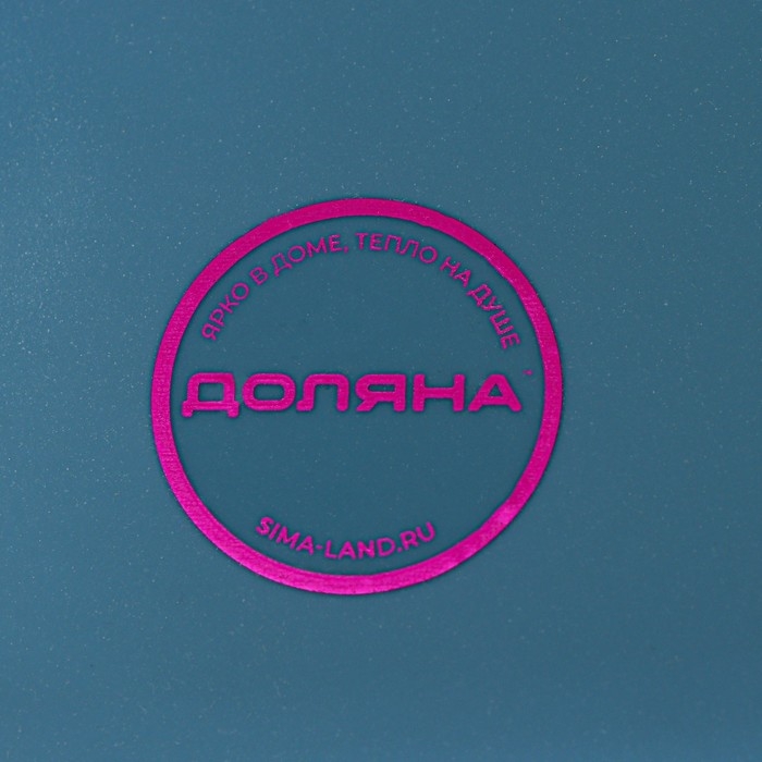 Поднос круглый Доляна &laquo;Классика&raquo;, 34,5&times;34,5&times;3 см, цвет МИКС