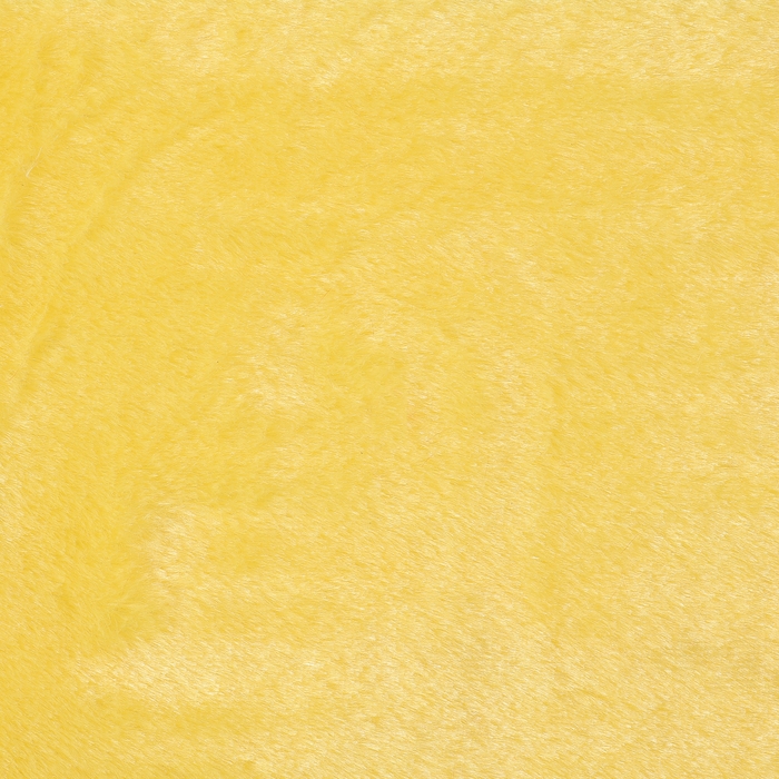 Лоскут для рукоделия мех искусственный, набор 2 вида 40х40 см, красный, жёлтый