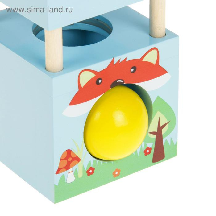 Стучалка «Животные», молоточек , три шарика, виды МИКС Стучалка «Животные», молоточек , три шарика, виды МИКС