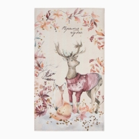 Новый год. Набор подарочный Этель "Тепло внутри": кух.полотенце 40х73см, прихватка 17х17см; хлопок 100%