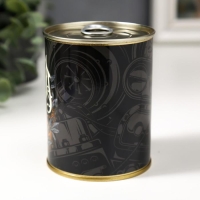 Носки в банке "Мужчина №1. 23 февраля" (внутри носки мужские, цвет чёрный)