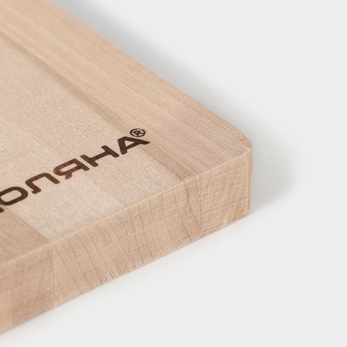 Доска разделочная Доляна &laquo;Классика&raquo;, 30&times;20&times;1,8 см, массив берёзы