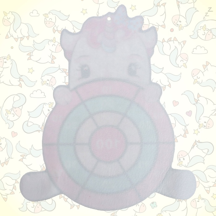 Дартс &laquo;Единорог&raquo;, 3 шарика на липучках, крючок