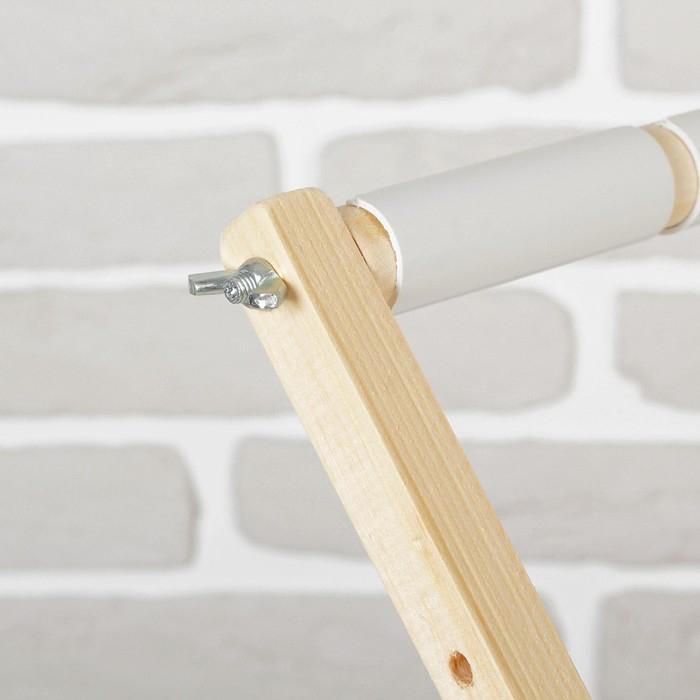 Пяльцы-рамка для вышивания, 40 &times; 60 см, с подставкой, цвет светлое дерево