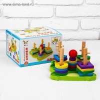 Пирамидка логическая &laquo;Лягушка&raquo;