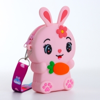 Сумка детская на молнии &laquo;Выбражулька&raquo;, цвет розовый