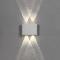 Светильник фасадный «Полусфера», FSD-072, 4 Вт, 4000К, 2 луча, IP65, 220 В, пластик, белый 1008420 Светильник фасадный «Полусфера», FSD-072, 4 Вт, 4000К, 2 луча, IP65, 220 В, пластик, белый 1008420