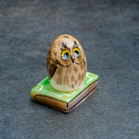Сувенир &laquo;Совенок на книге&raquo;, 3,5&times;5 см, селенит