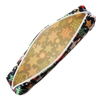 Пенал школьный на молнии Calligrata "Звезды", черный Пенал школьный на молнии Calligrata "Звезды", черный