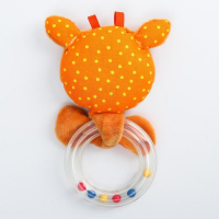 Погремушка колечко Мякиши «Лиса, Мишка, Олененок, Цыпленок», виды МИКС Погремушка колечко Мякиши «Лиса, Мишка, Олененок, Цыпленок», виды МИКС