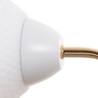 Люстра "Рукси" 5хЕ27 40Вт бело-золотой 56х56х28 см BayerLux