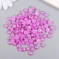 Декор для творчества пластик "Половинки бусин. Сиреневый" 20 гр 0,8х0,8 см Декор для творчества пластик "Половинки бусин. Сиреневый" 20 гр 0,8х0,8 см