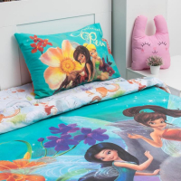 Постельное бельё "Феи" 1,5 сп., размер 143х215 см, 150х214 см, 50х70 см -1 шт., 100% хлопок, поплин 125 г/м2 Постельное бельё "Феи" 1,5 сп., размер 143х215 см, 150х214 см, 50х70 см -1 шт., 100% хлопок, поплин 125 г/м2