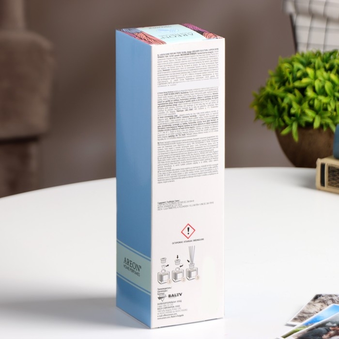 Диффузор ароматический Areon Sticks Exclusive, Драгоценная кожа 150 мл