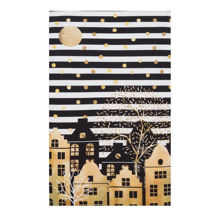 Полотенце &laquo;Этель: Город&raquo;, 40 &times; 67 см, 100 % хлопок, саржа, 190 г/м&sup2;