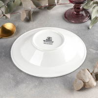 Тарелка фарфоровая глубокая Wilmax Stella Pro, 250 мл, d=20,5 см, цвет белый Тарелка фарфоровая глубокая Wilmax Stella Pro, 250 мл, d=20,5 см, цвет белый