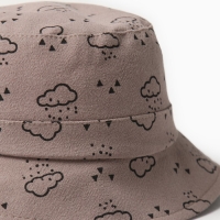 Панама детская MINAKU "Облака", цвет тёмно-бежевый, размер 46 Панама детская MINAKU "Облака", цвет тёмно-бежевый, размер 46