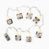 Гирлянда с прищепками новогодняя &laquo;Новый год: Золотого года&raquo;, 1,5 м, модель SP-008