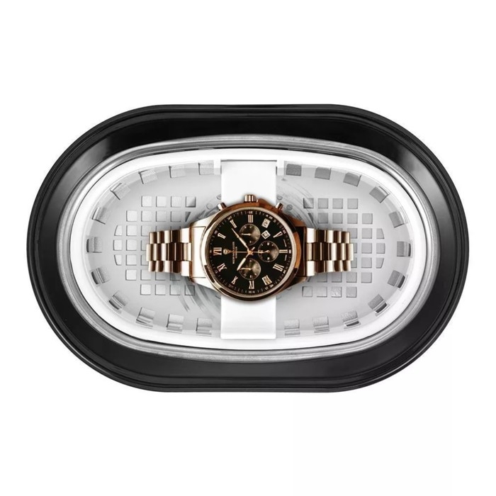 Ультразвуковая мойка Kitfort КТ-6436, 50 Вт, 0.5 л, бело-чёрная